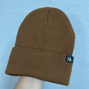 Brown Simple Beanie / Tuque